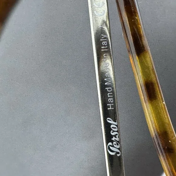Persol 3046 108 83 49 [] 21 -140 Round Brown Eyeglasses Frame Italy .